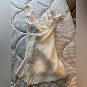 princess polly knit white mini dress